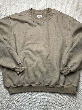 evan kinori colab with Lady White Company Crewneck Sweatshirt Clay Color Size XL